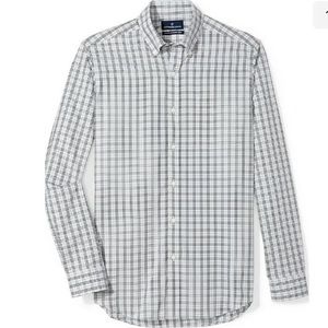 Men’s Tailored Fit Button Down Plaid Dress Shirt
